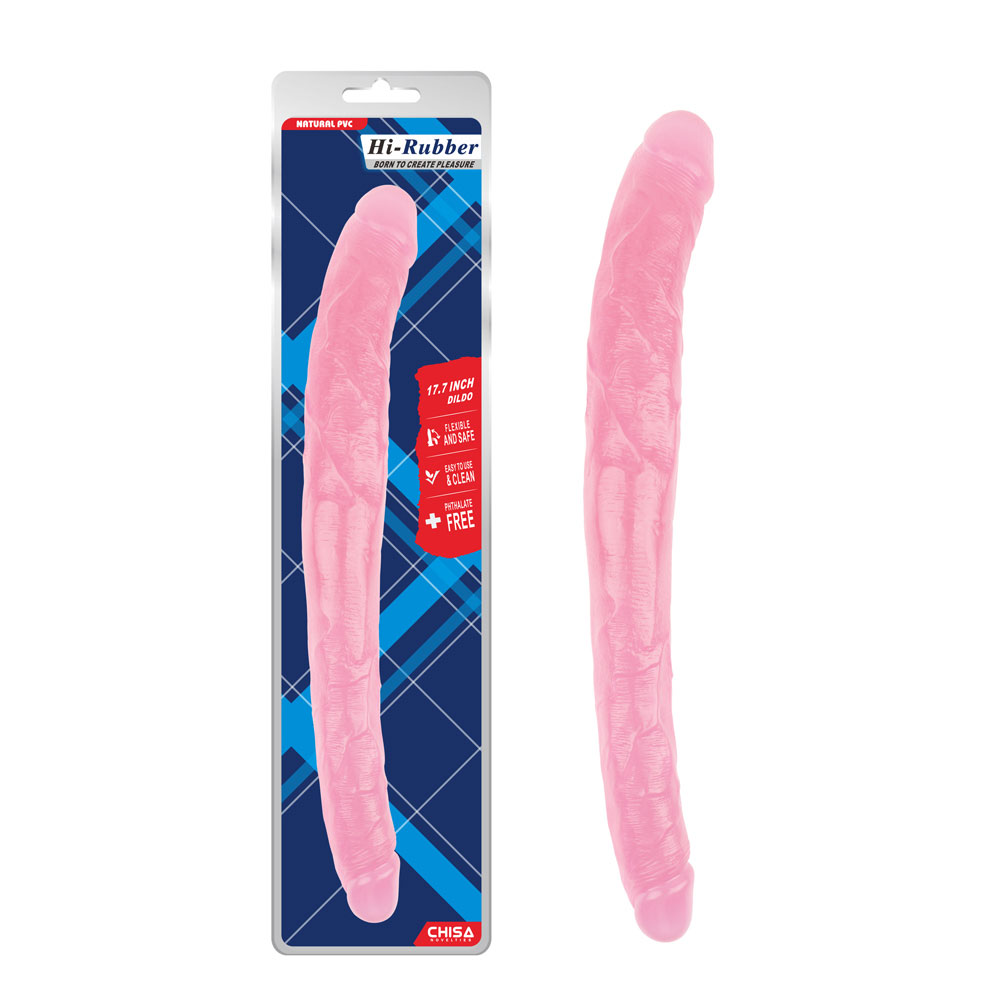 17,8palcový Dildo-růžový