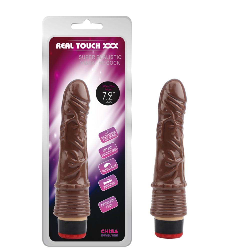 7,2” Vibe Cock-Brown