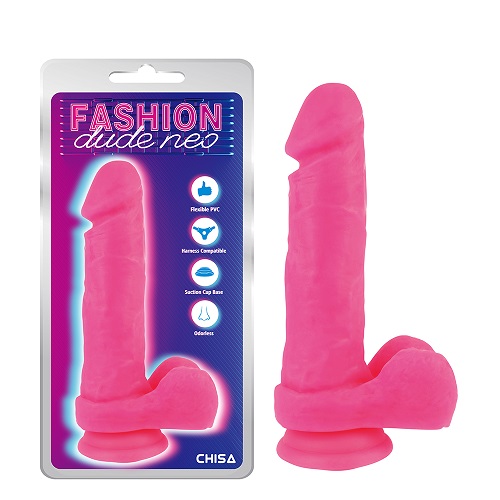 8,2'' duální penis Dildo růžové barvy