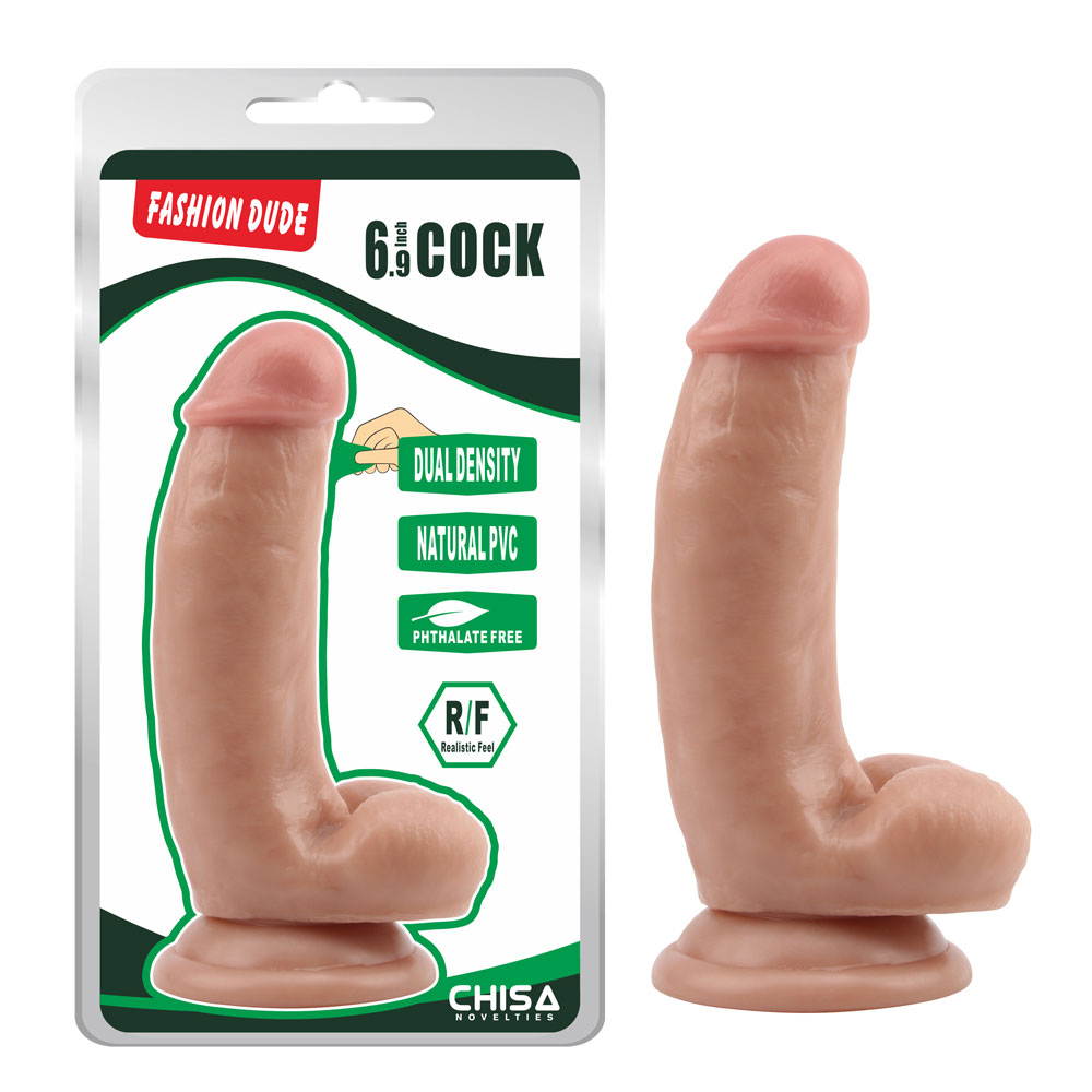 Módní Dude-6,9 palce Cock-Flesh