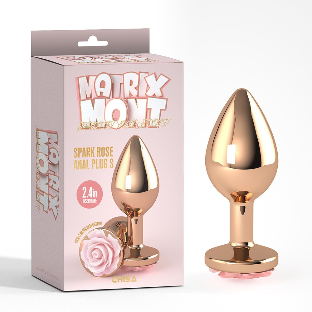 Spark Rose Anal Plug S